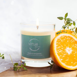 Thyme & Bergamot Natural Soy Candle